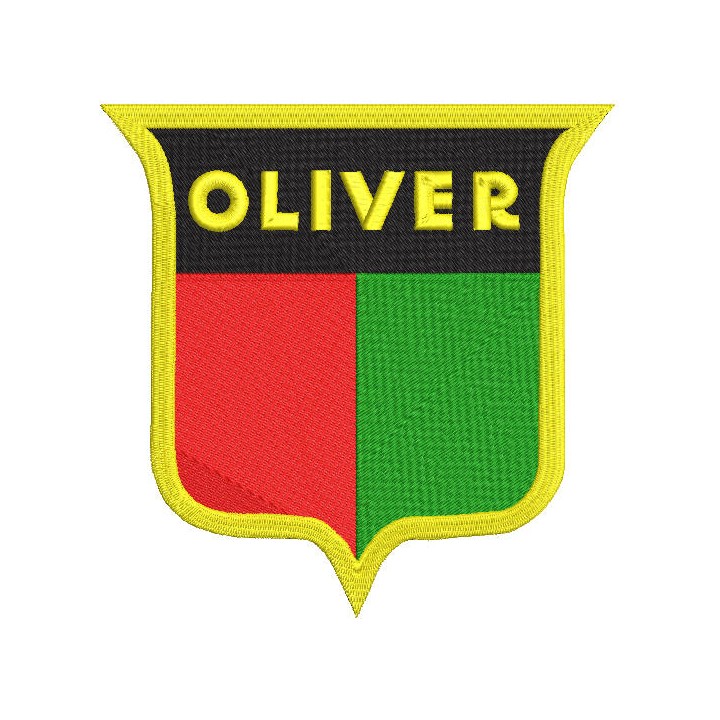 Oliver logo embroidery design - Embroidery Design