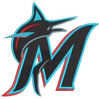 Miami Marlins Alternate logo 2019 embroidery design - Embroidery Design