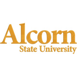 Alcorn state university logo embroidery design - Embroidery Design