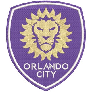 Orlando City logo embroidery design - Embroidery Design
