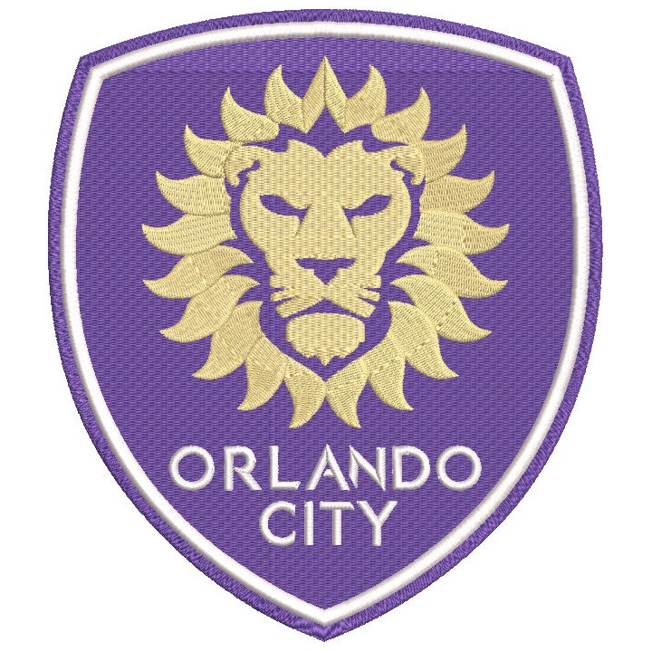 Orlando City logo embroidery design - Embroidery Design