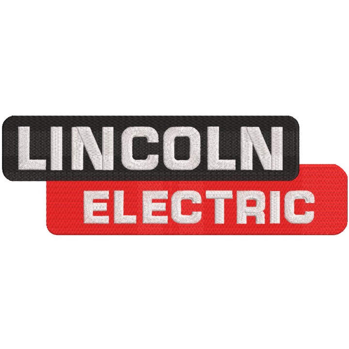 Lincoln electric logo embroidery design - Embroidery Design