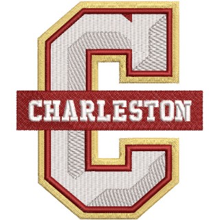 College of Charleston Cougars logo embroidery design - Embroidery Design
