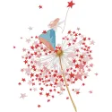 Intricate Fairy Star Dandelion embroidery design featuring delicate floral patterns and whimsical fairies.