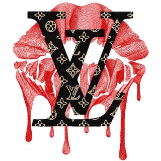 Lv mash embroidery design - Embroidery Design