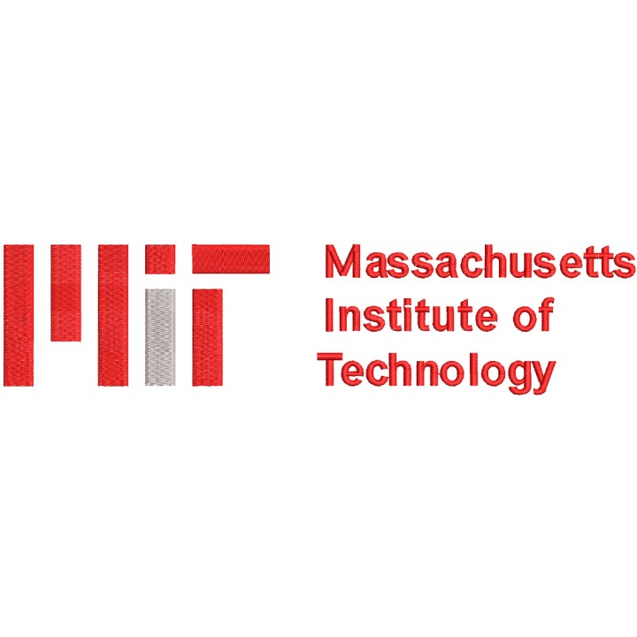 MIT logo embroidery design - Embroidery Design