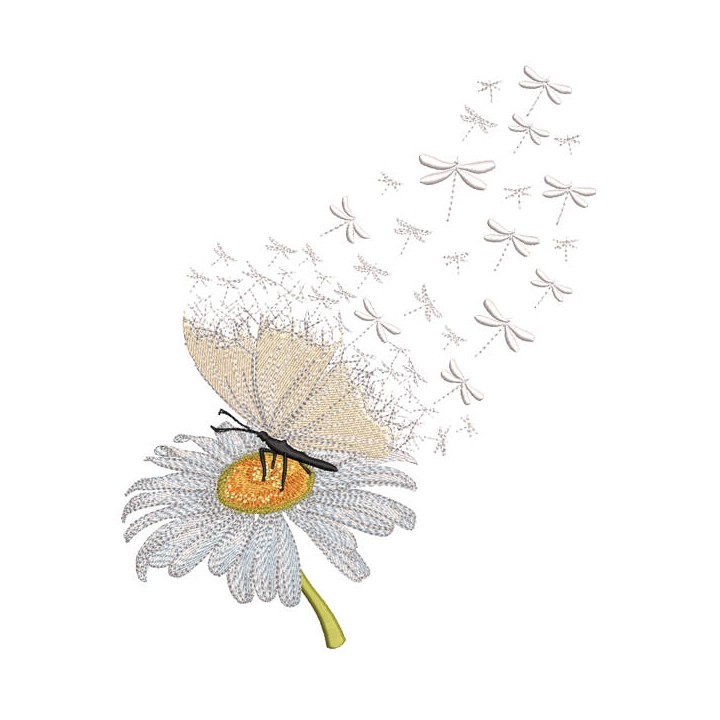 Unity of nature embroidery design - Embroidery Design