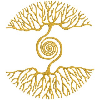 Tree of Life embroidery design - Embroidery Design