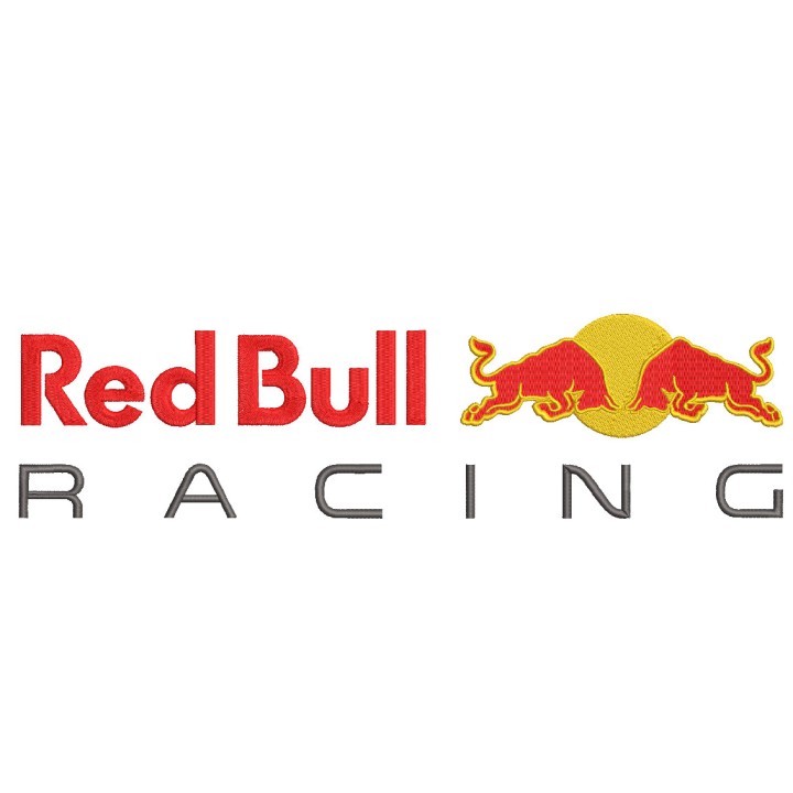 Red Bull Racing embroidery design - Embroidery Design
