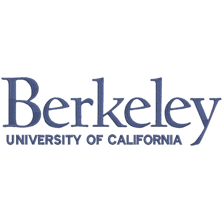University of California Berkeley logo embroidery design - Embroidery Design