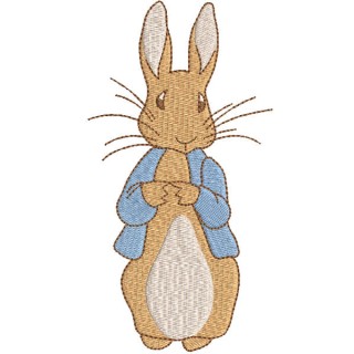 Cute Peter Rabbit  embroidery design - Embroidery Design