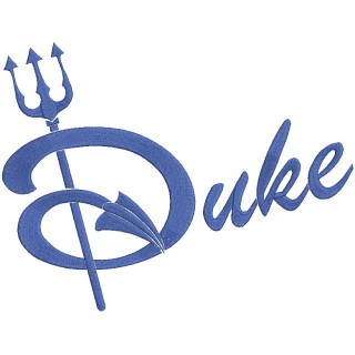 Duke Blue Devils Alternate logo embroidery design - Embroidery Design