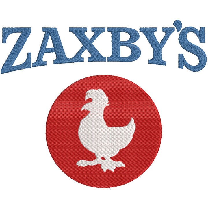 Zaxbys logo embroidery design - Embroidery Design