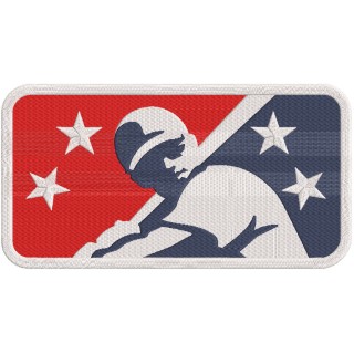 Minor League Baseball logo 2023 embroidery design - Embroidery Design