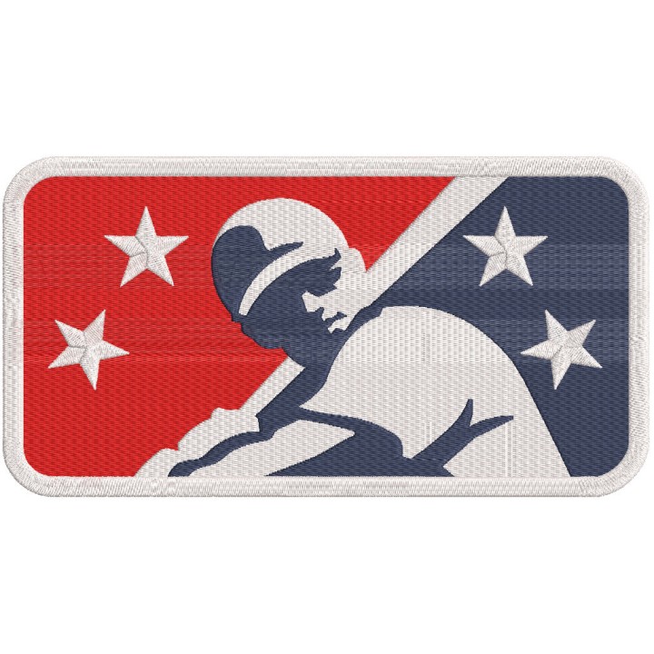 Minor League Baseball logo 2023 embroidery design - Embroidery Design