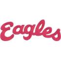 Eastern Washington Eagles Wordmark Logo embroidery design featuring bold lettering and vibrant colors on a fabric background.