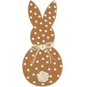 Easter Bunny Ears with a colorful polka dot embroidery design, perfect for festive celebrations.
