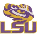 LSU Tigers Alternate logo 2014 embroidery design preview showcasing vibrant details and clean edges.