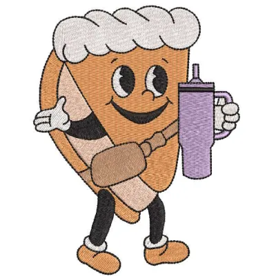 Boojee Pumpkin Pie embroidery design preview showcasing intricate details in stitching. Filename: boojee pumpkin pie embroid…