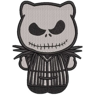 Kitty Jack embroidery design - Embroidery Design