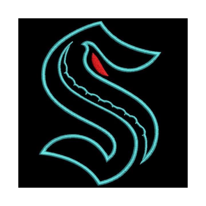 Seattle Kraken Jersey Logo 2026 embroidery design - Embroidery Design