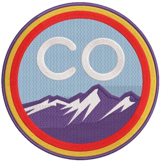 Colorado Rockies City Connect cap logo embroidery design - Embroidery Design