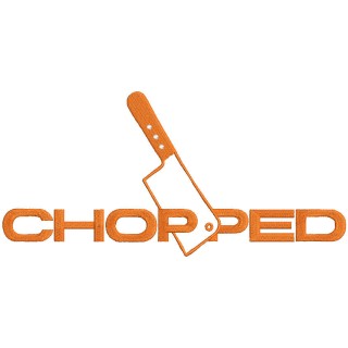 Chopped tv show logo embroidery design - Embroidery Design