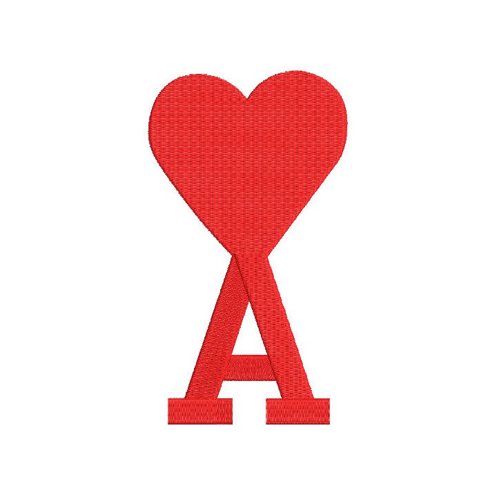 Ami Paris logo embroidery design - Embroidery Design