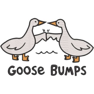 Goose Bump embroidery design - Embroidery Design