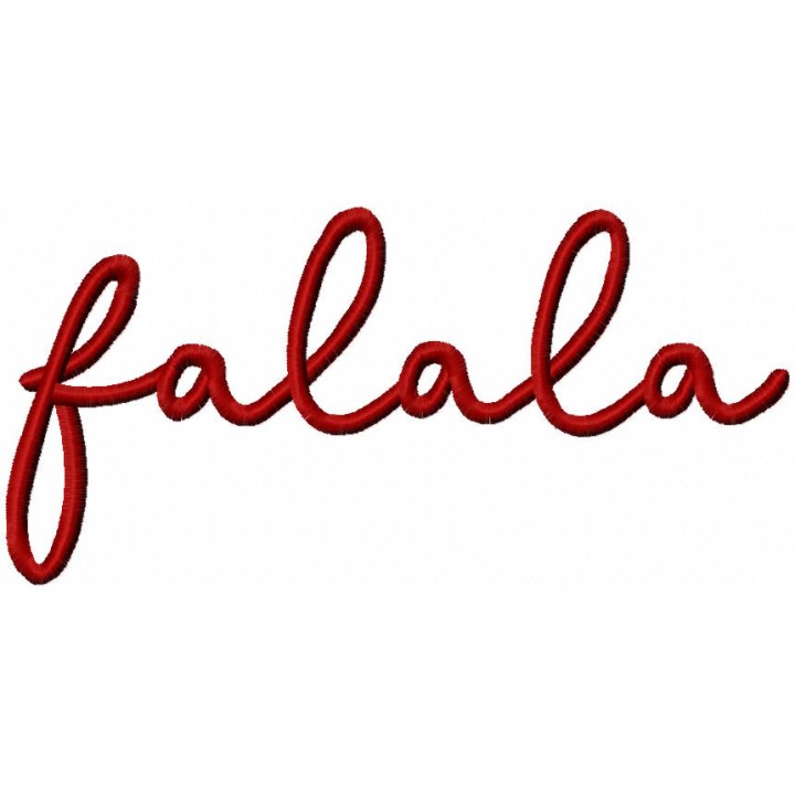 Falala embroidery design - Embroidery Design