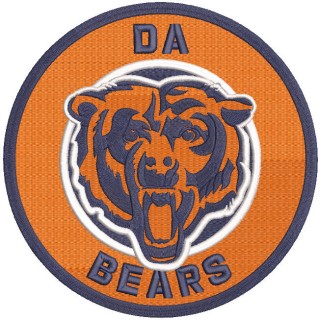 Chicago Da Bears Logo embroidery design - Embroidery Design