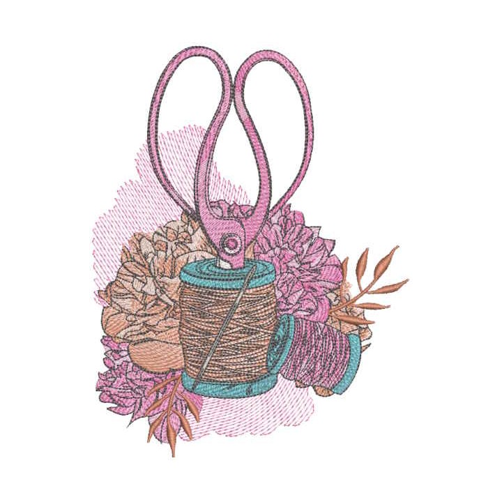 Needlework is my passion embroidery design - Embroidery Design