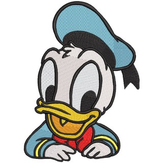 Donald duck baby embroidery design - Embroidery Design