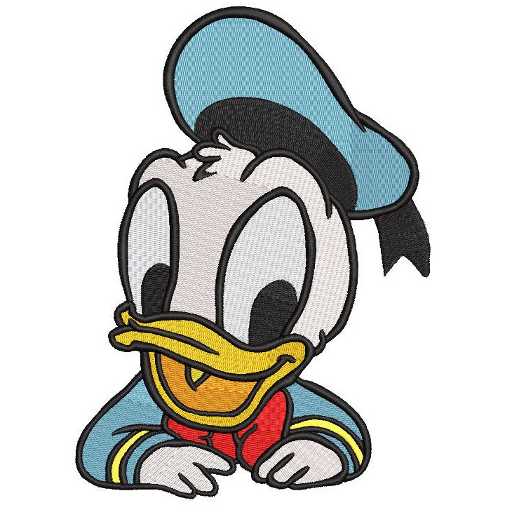 Donald duck baby embroidery design - Embroidery Design