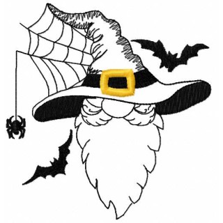 Halloween Dwarf embroidery design - Embroidery Design