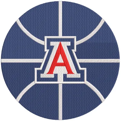 Arizona Wildcats Misc Logo 2003 embroidery design preview. Filename: arizona wildcats misc logo 2003 embroidery design.