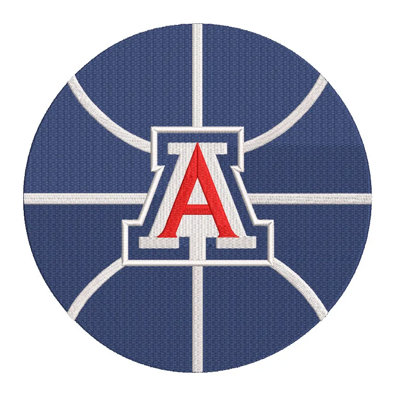 Arizona Wildcats Misc Logo 2003 embroidery design preview. Filename: arizona wildcats misc logo 2003 embroidery design.