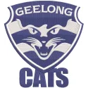 Geelong Football Club Logo embroidery design preview. Filename: geelong football club logo embroidery design.