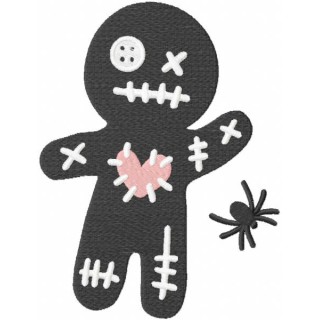 Voodo doll embroidery design - Embroidery Design