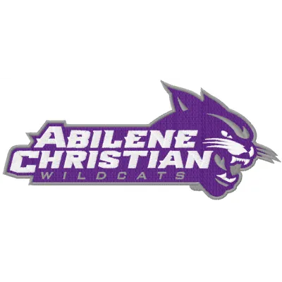 Preview of the Abilene Christian Wildcats Alternate Logo 2013 embroidery design for stitching on apparel and accessories.