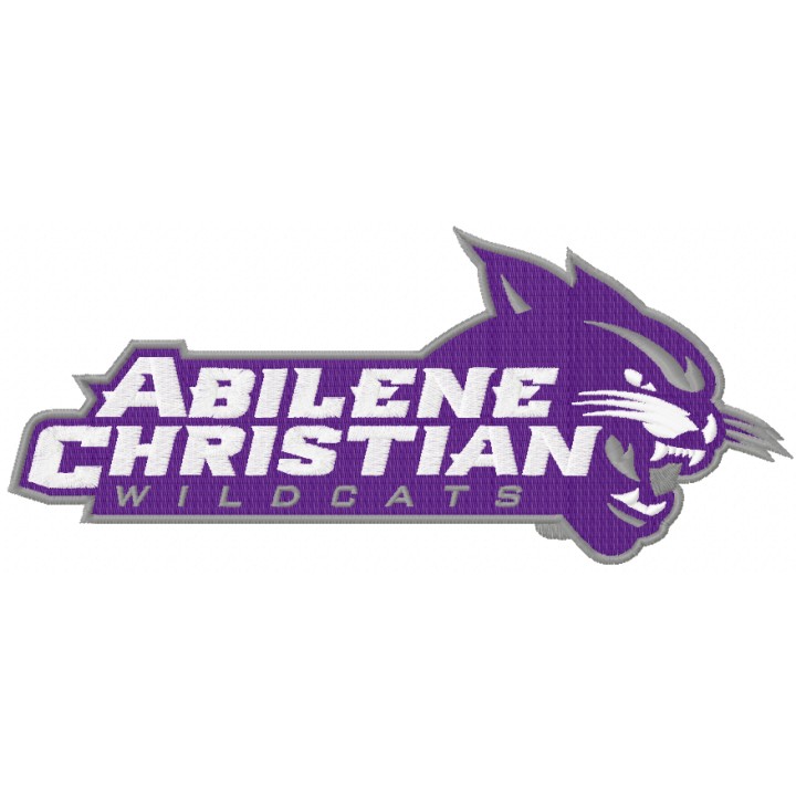 Abilene Christian Wildcats Alternate Logo 2013 embroidery design - Embroidery Design