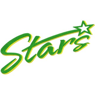 Kearney Catholic Stars logo embroidery design - Embroidery Design