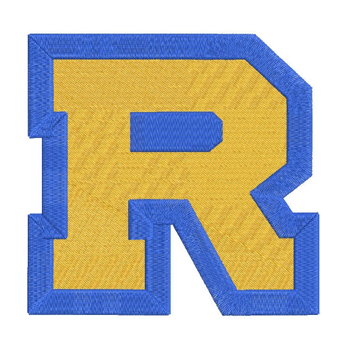 Rollins College logo embroidery design - Embroidery Design