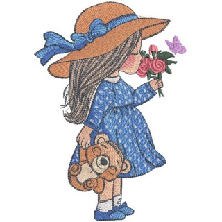 My happy childhood embroidery design - Embroidery Design