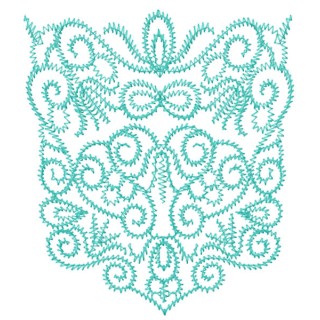 Pocket decoration embroidery design - Embroidery Design