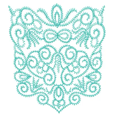 Pocket decoration embroidery design featuring intricate stitching patterns for enhancing your garments and accessories.