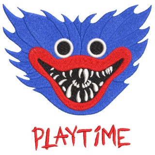 Huggy Wuggy embroidery design - Embroidery Design