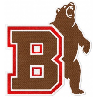 Brown bears logo 2022 embroidery design - Embroidery Design