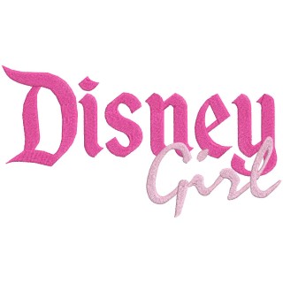 Disney girl embroidery design - Embroidery Design
