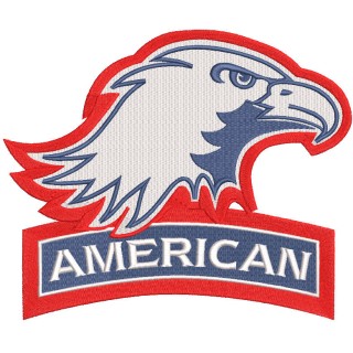 American Eagles Alternate Logo embroidery design embroidery design - Embroidery Design